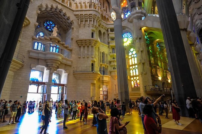 Barcelona Private Tour with Sagrada Familia Skip-the-Line - Inside the Sagrada Familia