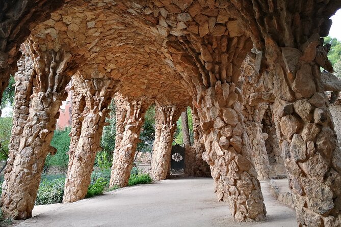 Barcelona Sagrada Familia and Guell Park drink and tapa - The drink and Iberian ham tapa