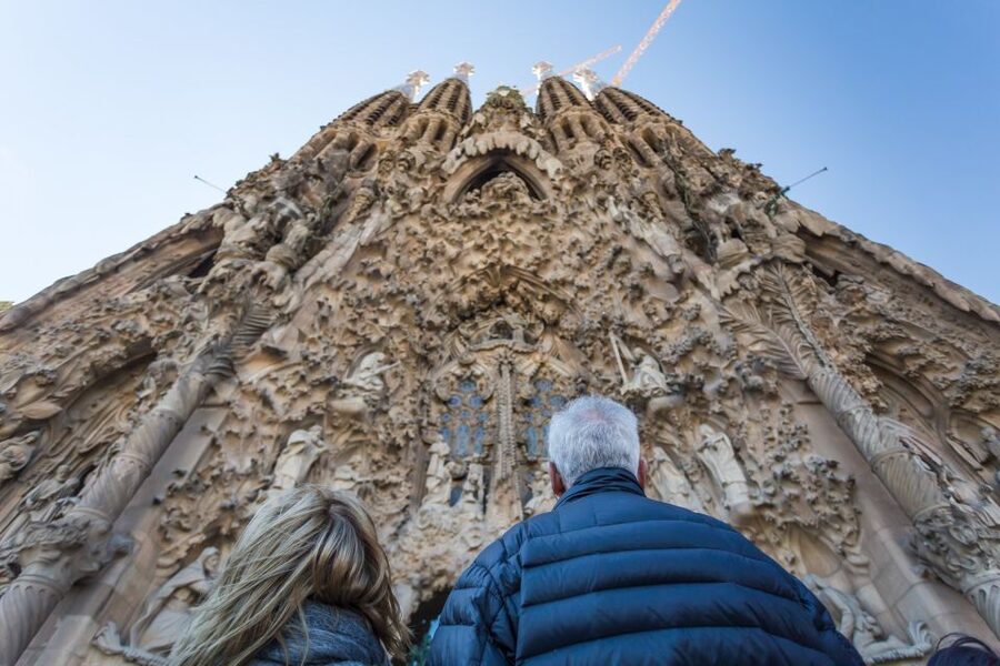 Barcelona: Sagrada Familia and Park Guell Combo Guided Tour - Timing, meeting points, and physical demands