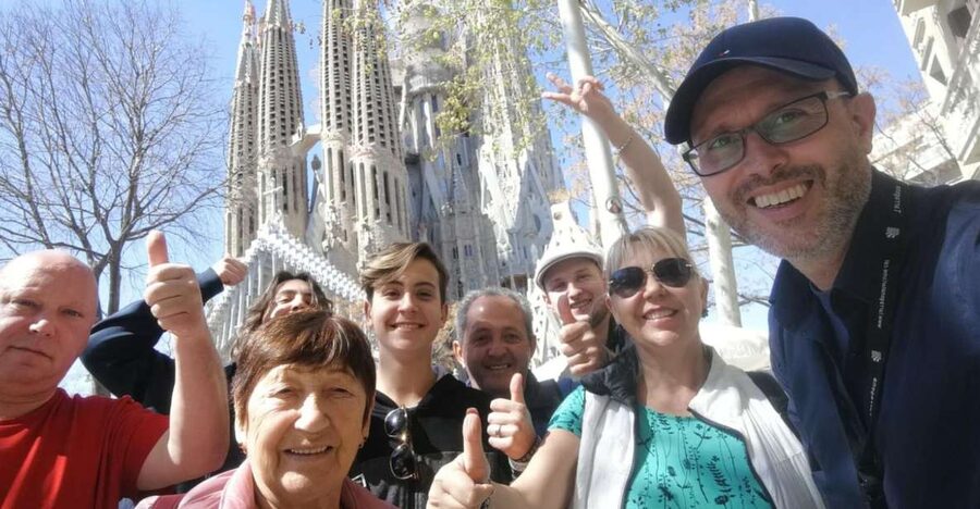 Barcelona & Sagrada Familia Half-Day Tour with Hotel Pickup - Starting in central Barcelona and Passeig de Gràcia