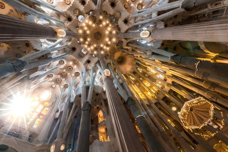 Barcelona: Sagrada Familia Tour with Skip-the-Line Access - Entering through Gaudí’s carved doors