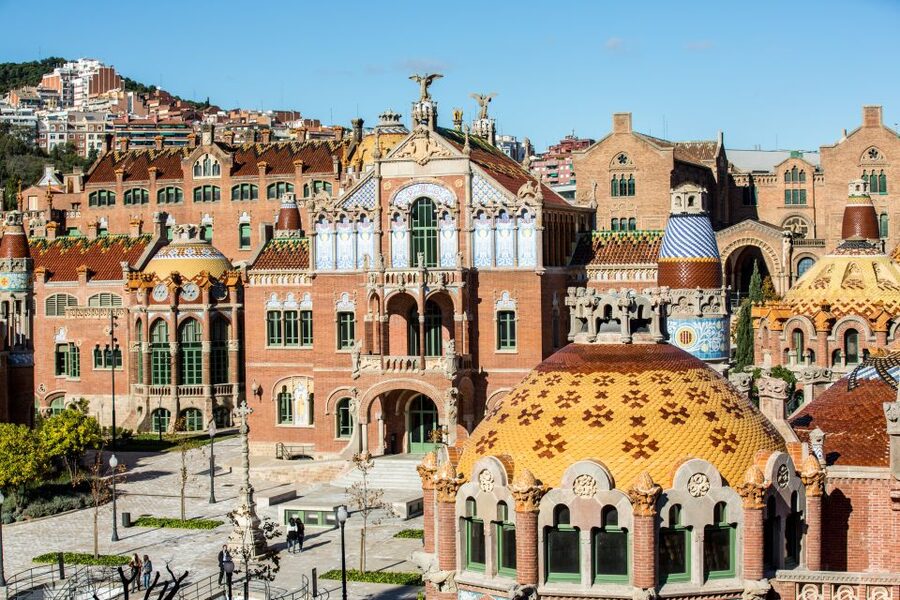 Barcelona: Sant Pau Recinte Modernista Entry Ticket - Inside the former hospital buildings