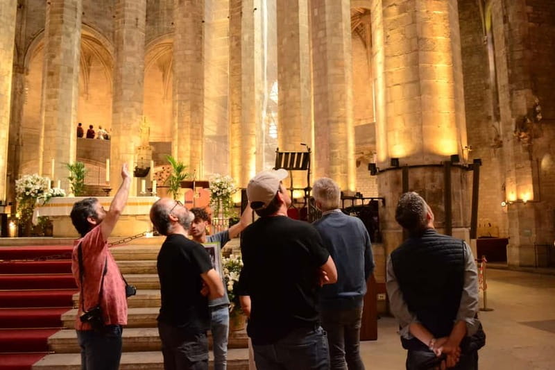 Barcelona: Santa Maria del Mar Tour & Terrace Access - Picking your language and tour time