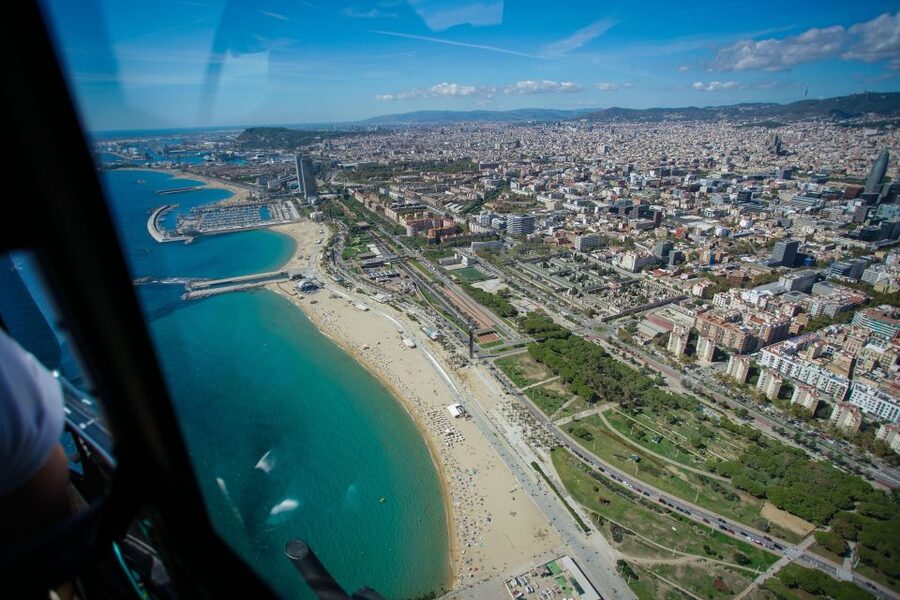 Barcelona: Scenic Helicopter Flight - Why the helicopter size matters