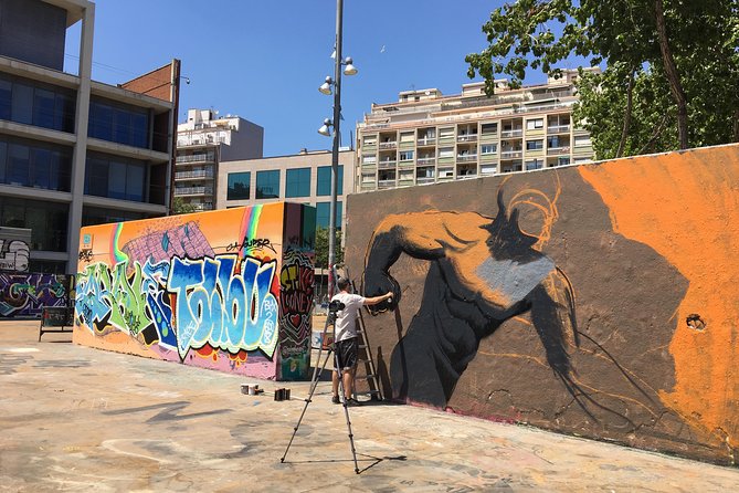 Barcelona Street Art Tour with Exclusive Artist Studios Visit - El Raval: Alleys, Plazas, and Everyday Art