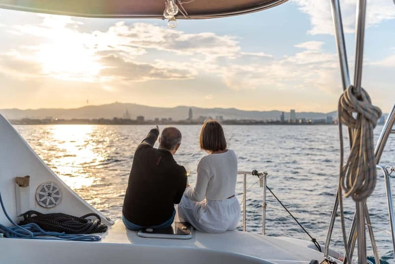Barcelona: Sunset Catamaran Cruise with Wine and Tapa - Finding the OPA catamaran at Marina Vela