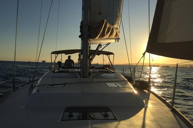 Barcelona Sunset Cruise with Light Snacks and Open Bar - Swimming is a bonus, not a promise