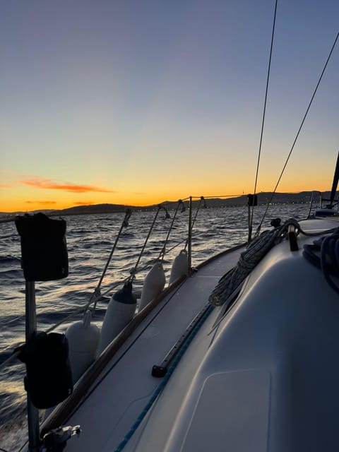 Barcelona: Sunset Sailboat Cruise with Drinks and Snacks - Barcelona from the water in one relaxed hour