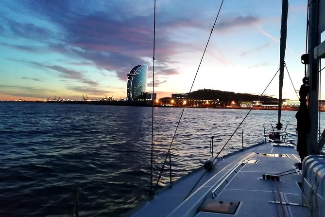 Barcelona Sunset Sailing Cruise from Port Olímpic with Open Bar - Starting at Port Olímpic and the Olympic whale