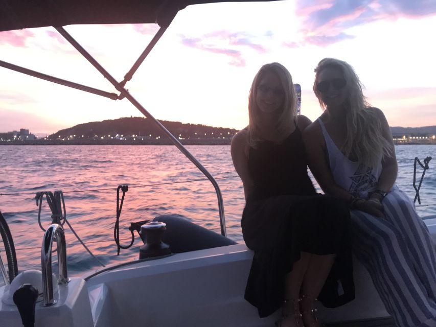 Barcelona: Sunset Sailing Tour with Open Bar & Snacks - Barcelona From Offshore