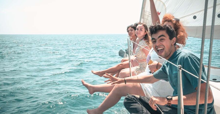 Barcelona: Two-Hour Midday or Sunset Sailing Cruise - Midday sailing or sunset on the coast