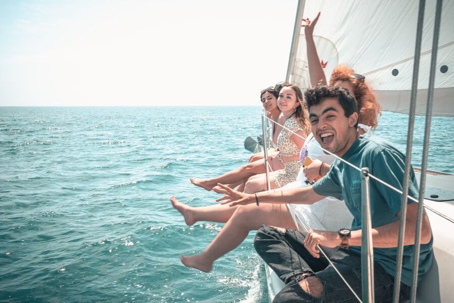 Barcelona: Two-Hour Midday or Sunset Sailing Cruise - Drinks, snacks, and the social side of the boat