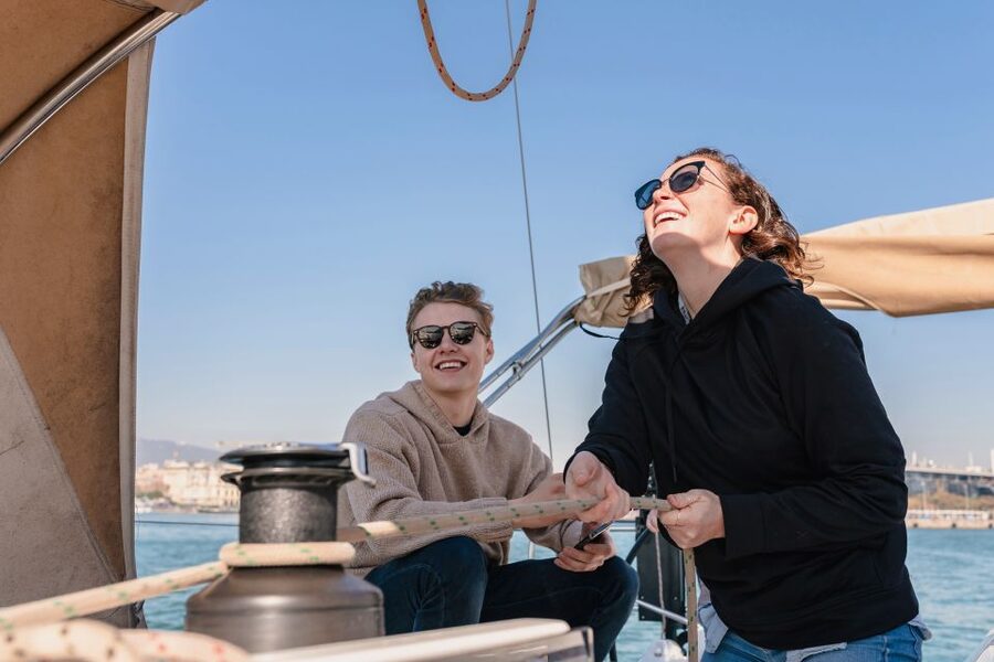 Barcelona: Two-Hour Midday or Sunset Sailing Cruise - Swimming and sailing depend on the day