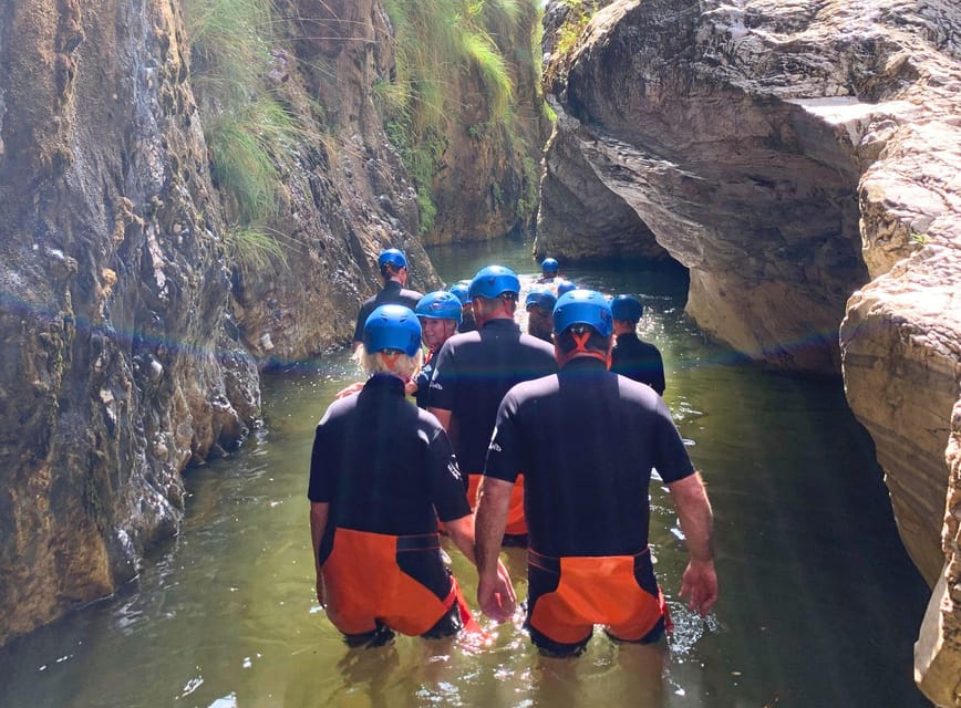 Benahavís: Guided Canyoning Adventure (Benahavís River Walk) - Photos without risking your phone