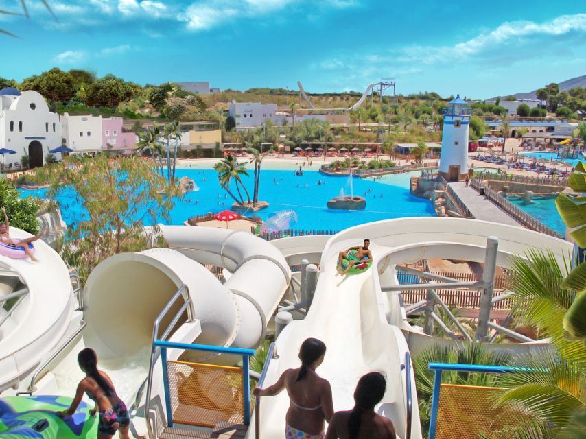 Benidorm: Aqua Natura Amusement Park 1-Day Entry Ticket - Slides from gentle runs to La Cresta