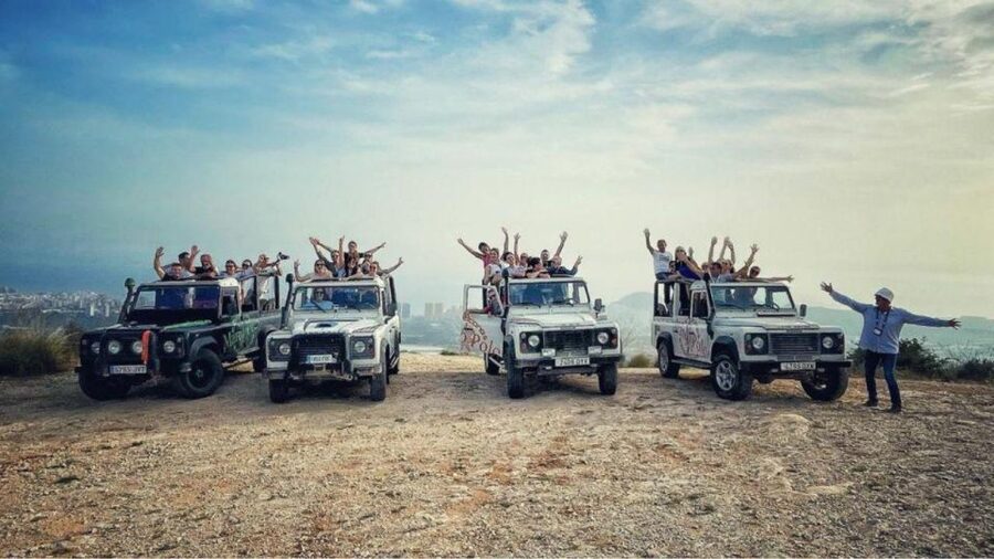 Benidorm: Guided Jeep Trip to Guadalest and Algar Falls - Guadalest, a hill town built for views