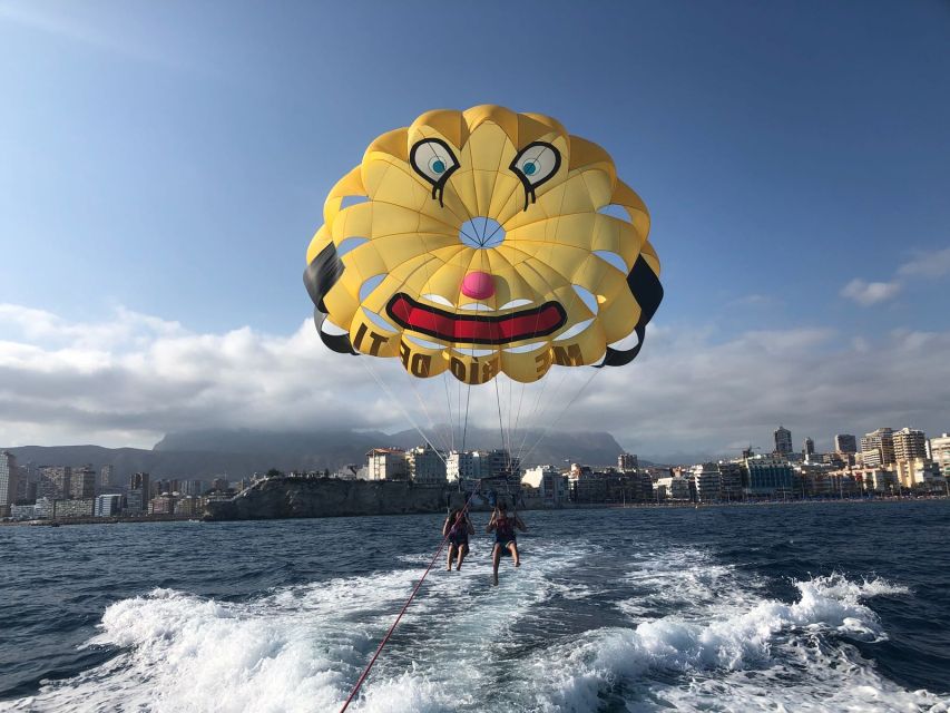 Benidorm: Parasailing Boat Trip with Costa Blanca Views - Meeting at Playa de Poniente