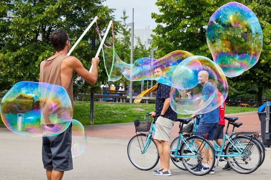 Bilbao: Guided Highlights Small Group or Private E-Bike Tour - San Mamés, the Maritime Museum, and Bilbao’s identity
