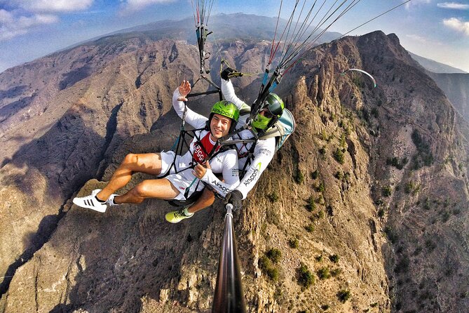 BRONZE tandem paragliding flight in South Tenerife, free pick up - What the GoPro footage adds