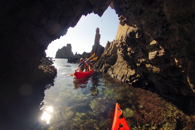 Cabo de Gata Active. Guided kayak and snorkel route through coves of the Natural Park - How much value you get for $54.42