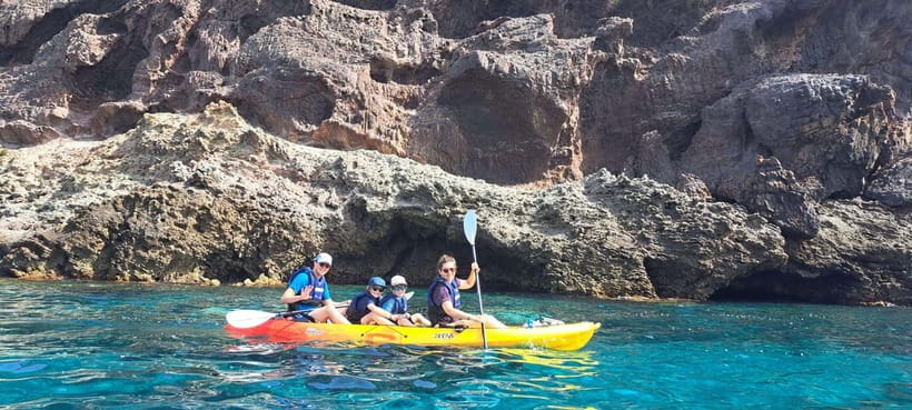 Cabo de Gata: Kayak & Snorkel Excursion in Natural Park - The 25-minute snorkeling stop