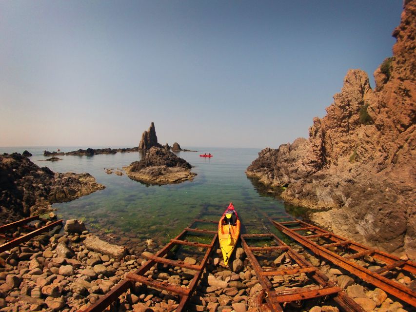 Cabo de Gata: Natural Park Kayaking and Snorkel Excursion - Cabo de Gata from the water