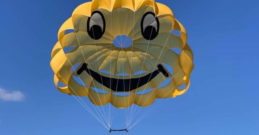 Cala Bona: Parasailing Experience - The safety briefing and harness setup