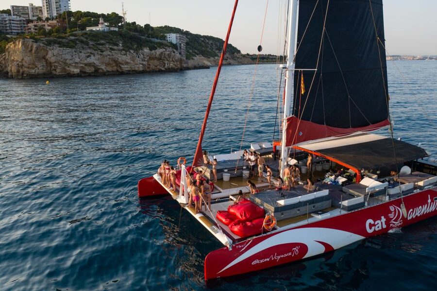 Cambrils: Catamaran Cruise with Drinks and BBQ Lunch Option - Your Reserved Balinese Bed Changes the Experience