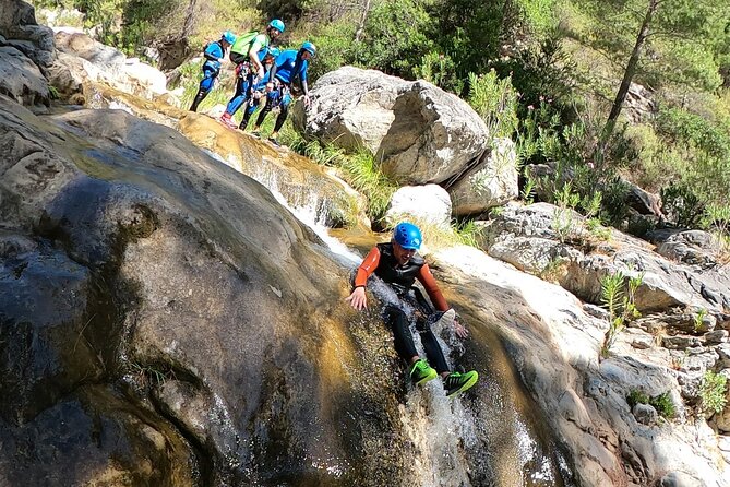 Canyoning Adventure Rio Verde in Granada - Snacks, lunch, and the welcome finish