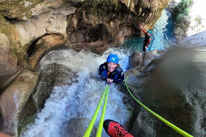 Canyoning Adventure Rio Verde in Granada - Harry and the value of patient instruction