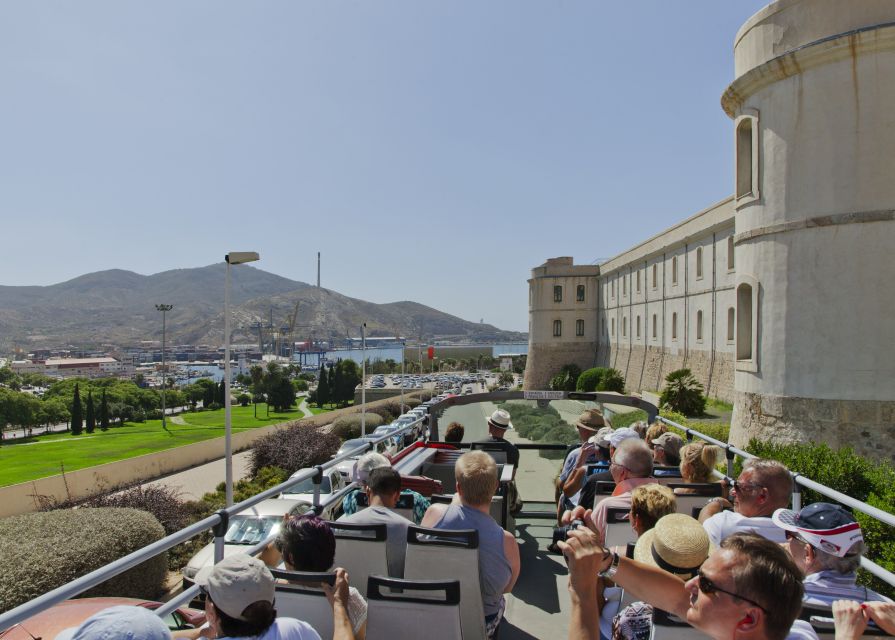 Cartagena, Spain: Panoramic Double-Decker Bus Tour - Audio commentary, timing, and the boarding process