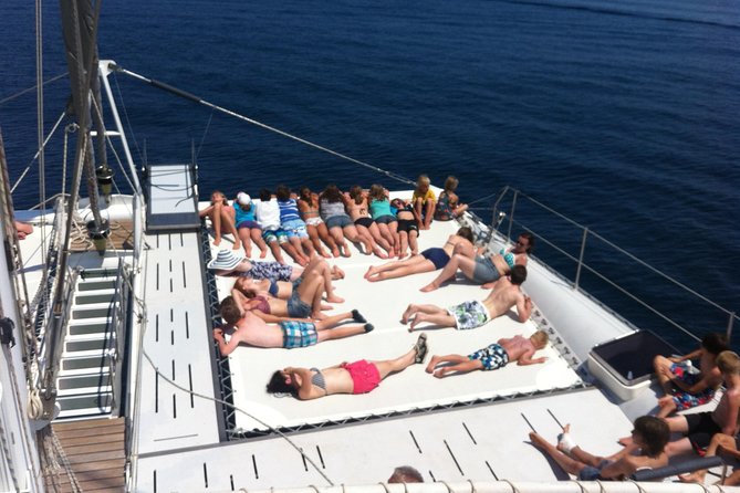 Catamaran ride -Costa Brava with barbecue and drinks. Familiar. - Sailing north past Sa Caleta and the Costa Brava coves