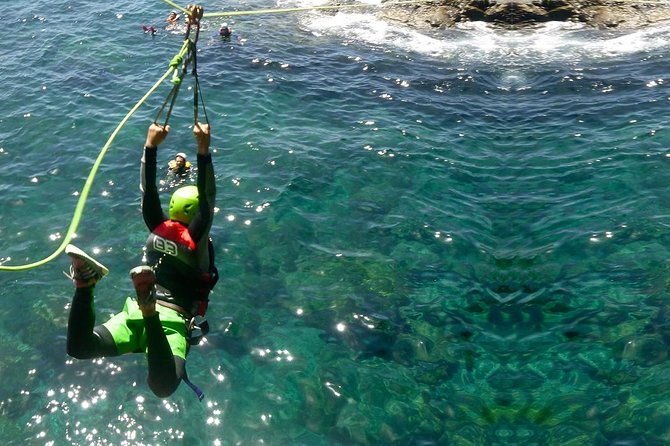 Coasteering experience in Gran Canaria - Getting suited up for a demanding half-day