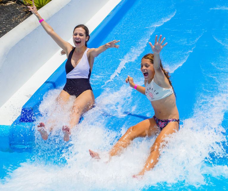 Corralejo: Acua Water Park Entry Ticket - Younger children have their own play space