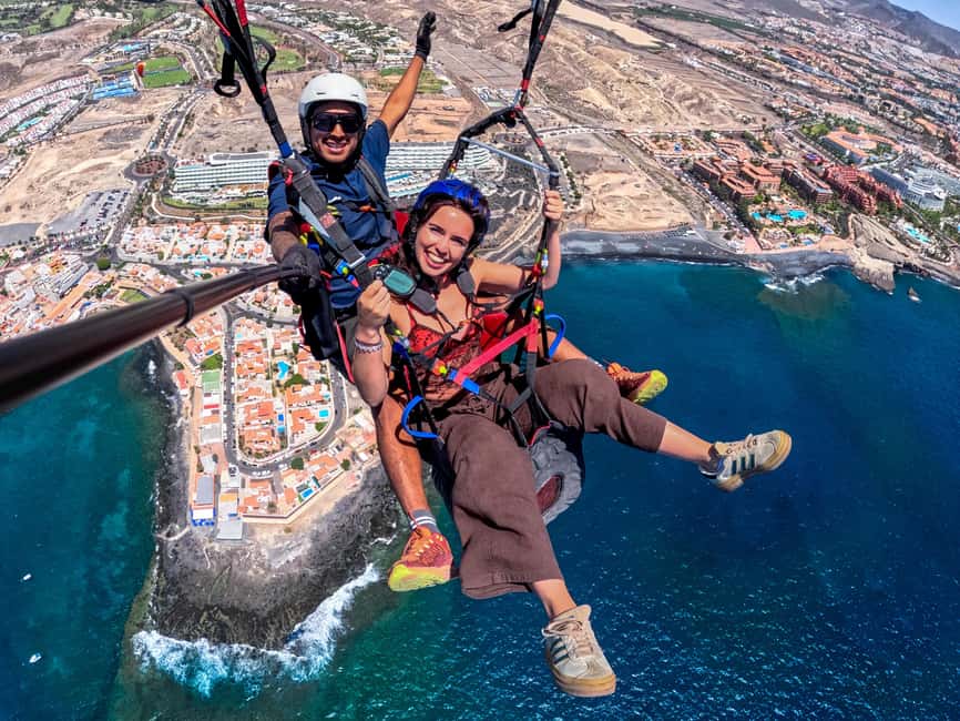 Costa Adeje: Tandem Paragliding Flight - Pickup in Costa Adeje and the ride uphill