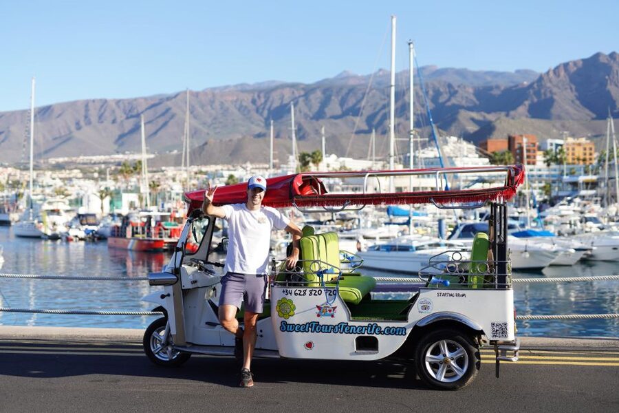 Costa Adeje: Tuk Tuk Tour - Oasis del Duque, Tenerife’s polished address