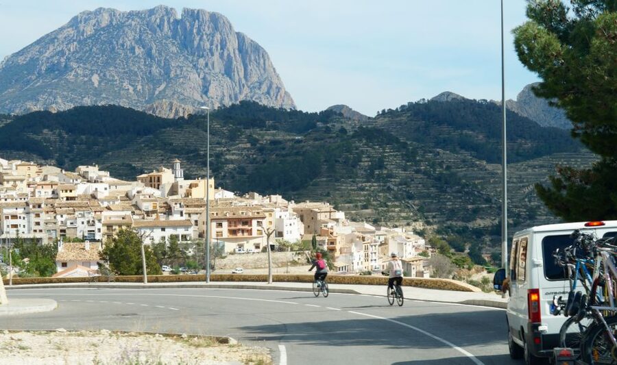 Costa Blanca Downhill Bike Ride - The first descent through Penàguila