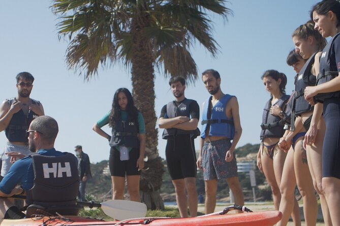 Costa Brava: Kayak, Snorkel, Photos, Lunch, Beach & Cliff Jump! - Getting ready at the Costa Brava beach