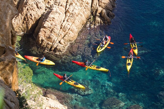 Costa Brava - Kayaking and Snorkeling "Sea Caves" Tour - Paddling along the S’Agaró coastline