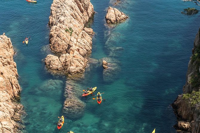 Costa Brava Kayaking and Snorkeling Small Group Tour with Lunch - From Barcelona to S’Agaró by air-conditioned van