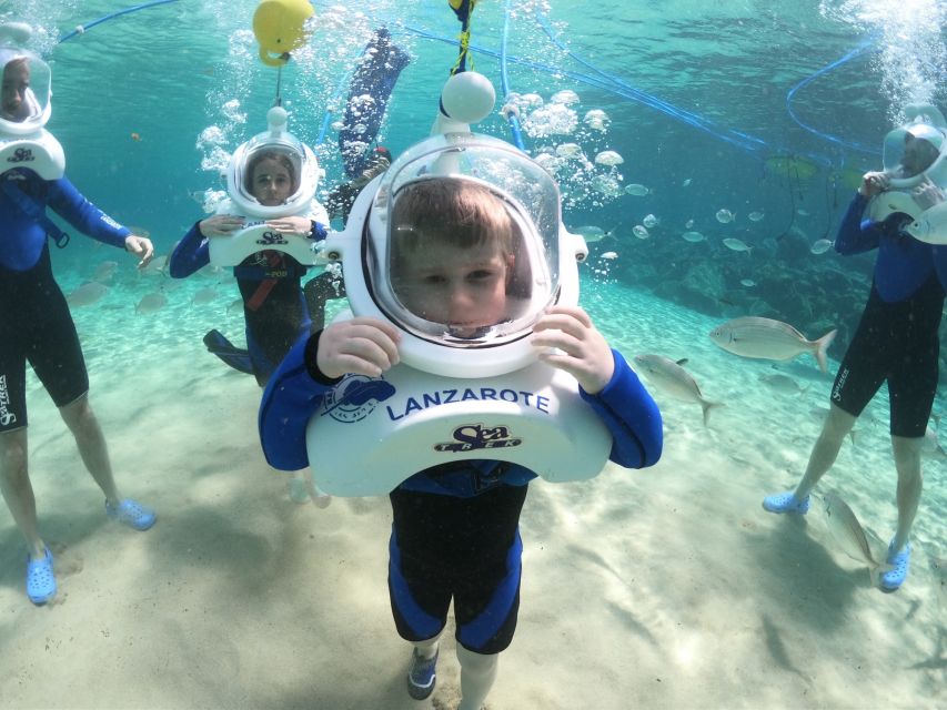 Costa Teguise : Underwater Sea Trek Experience - Photos and videos: useful keepsakes with an extra cost
