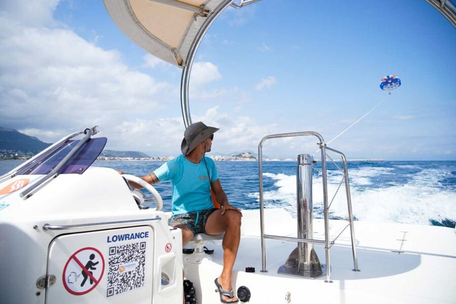 Dénia: Boat Trip & Parasailing Experience with Sunset Option - What the 1.5-hour route includes