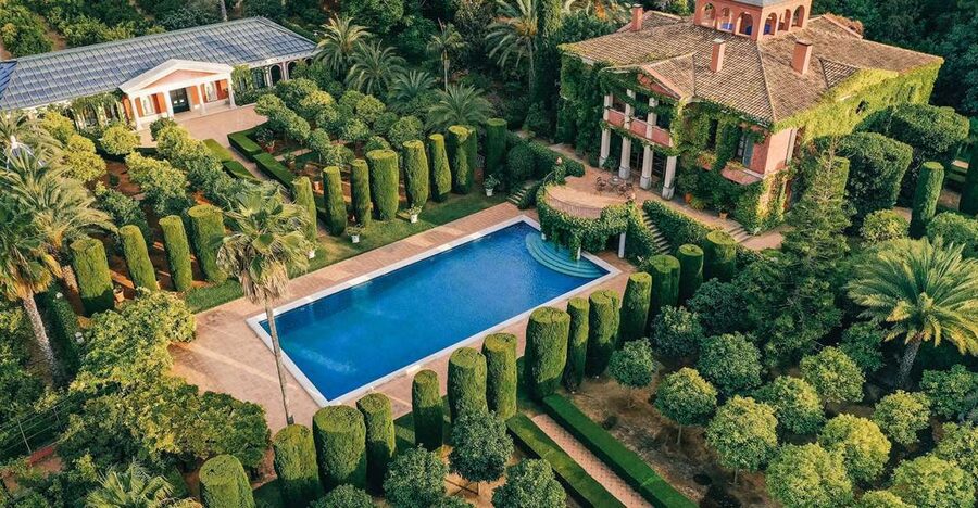 Denia: L'Albarda Garden Entry Ticket - Formal gardens, roses, and palms near the house