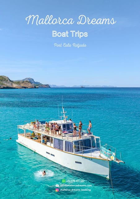 Excursión en barco por la tarde con bebidas y snacks - A relaxed afternoon on Mallorca’s northeast coast