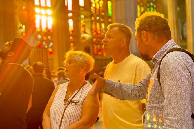 Fast Track Sagrada Familia Guided Tour - Inside the basilica: columns, light, and symbolism