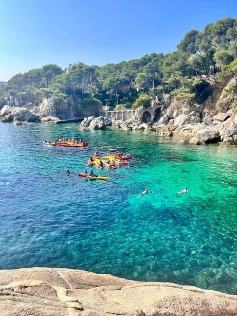 From Barcelona: Costa Brava Kayak & Snorkel Tour with Picnic - Who should book this outing?