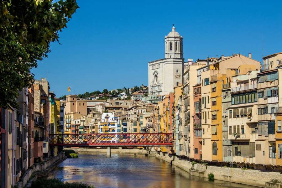 From Barcelona: Girona, Game of Thrones Tour - The Onyar River and Eiffel’s Girona connection