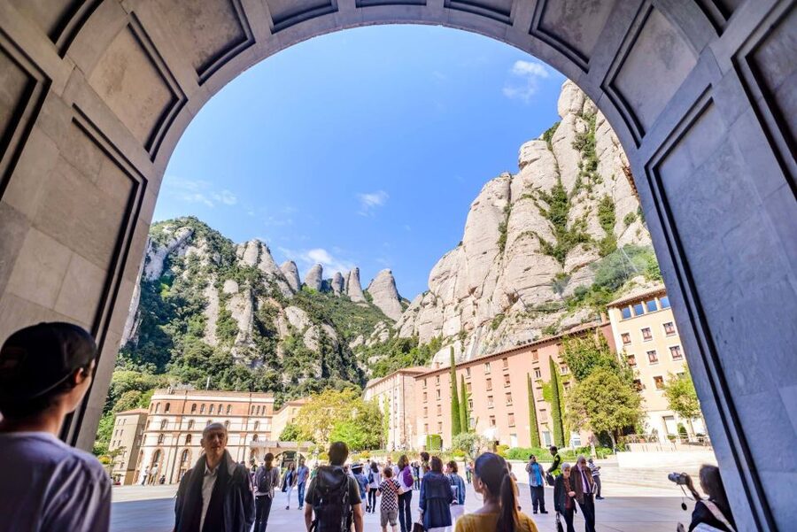 From Barcelona: Half-Day Montserrat & Horse Riding Tour - One hour on horseback below the massif