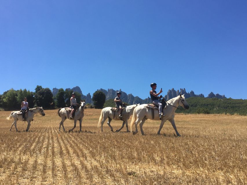 From Barcelona: Horseback Tour in Montserrat National Park - Key points to know before booking