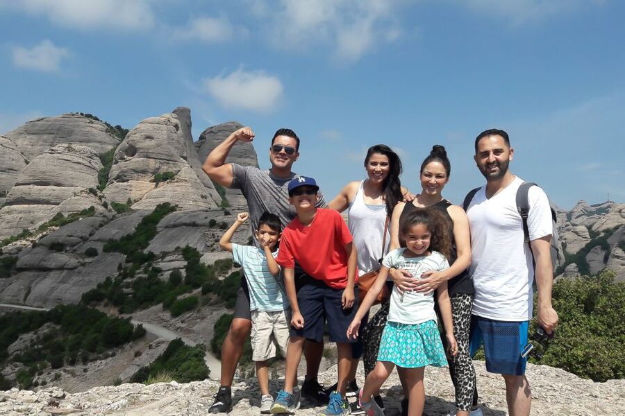From Barcelona: Montserrat Monastery, Easy Hike, Cable Car - Walking through Montserrat National Park